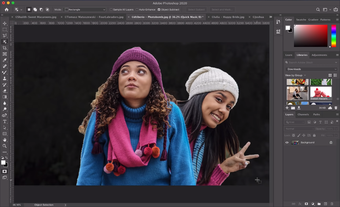 Détourage Photoshop CC