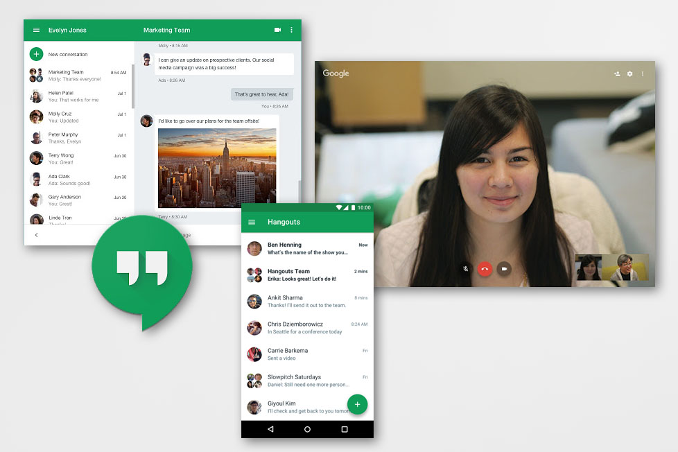 Google Hangouts © Google