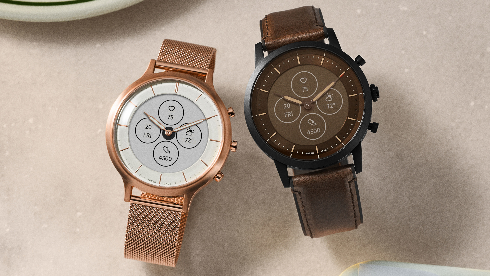 Fossil HR une nouvelle montre connect e hybride dot e de 2