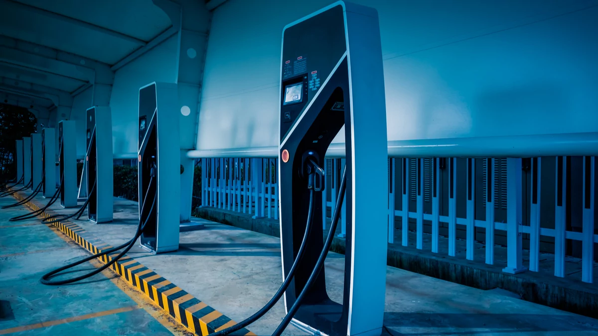 Borne recharge electrique