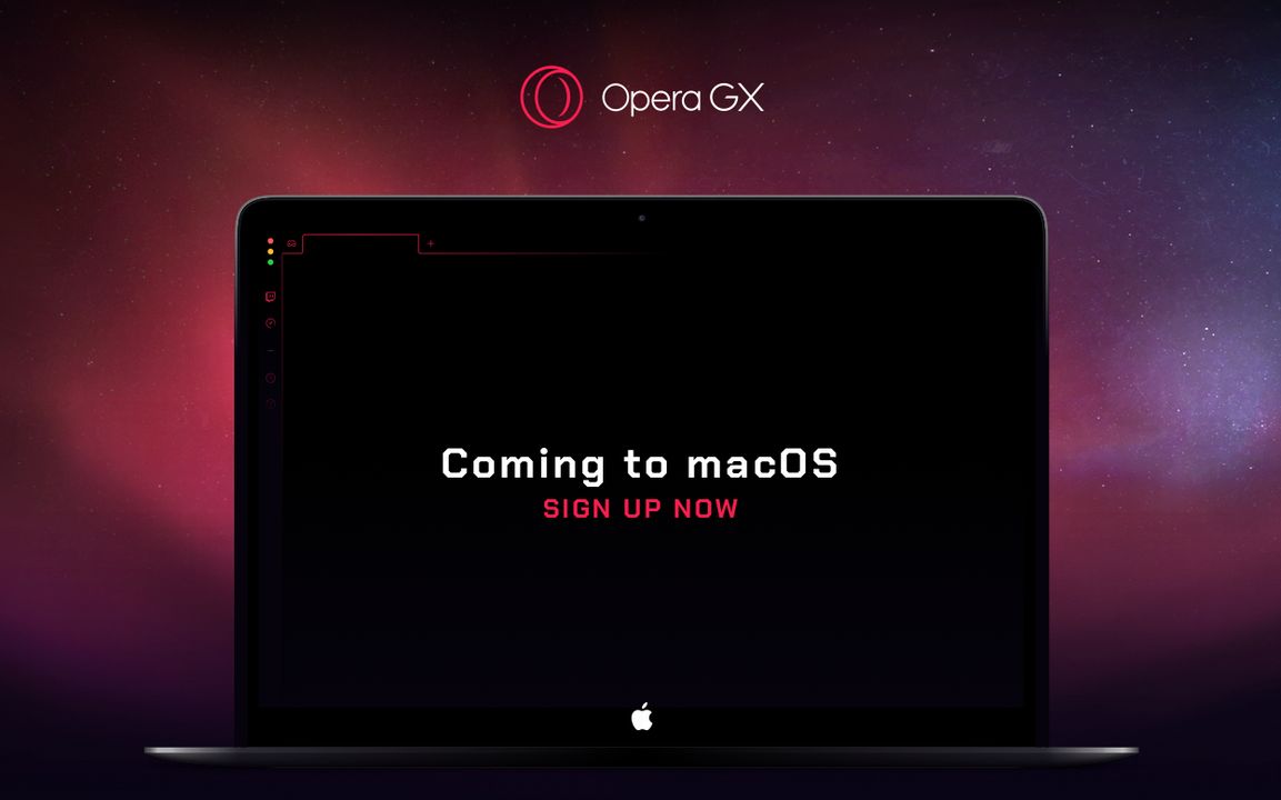 Opera GX Mac OS