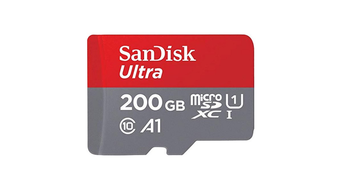 Carte Mémoire MicroSDHC SanDisk Ultra 200GB