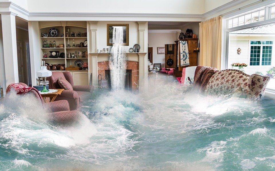 Maison inondée
