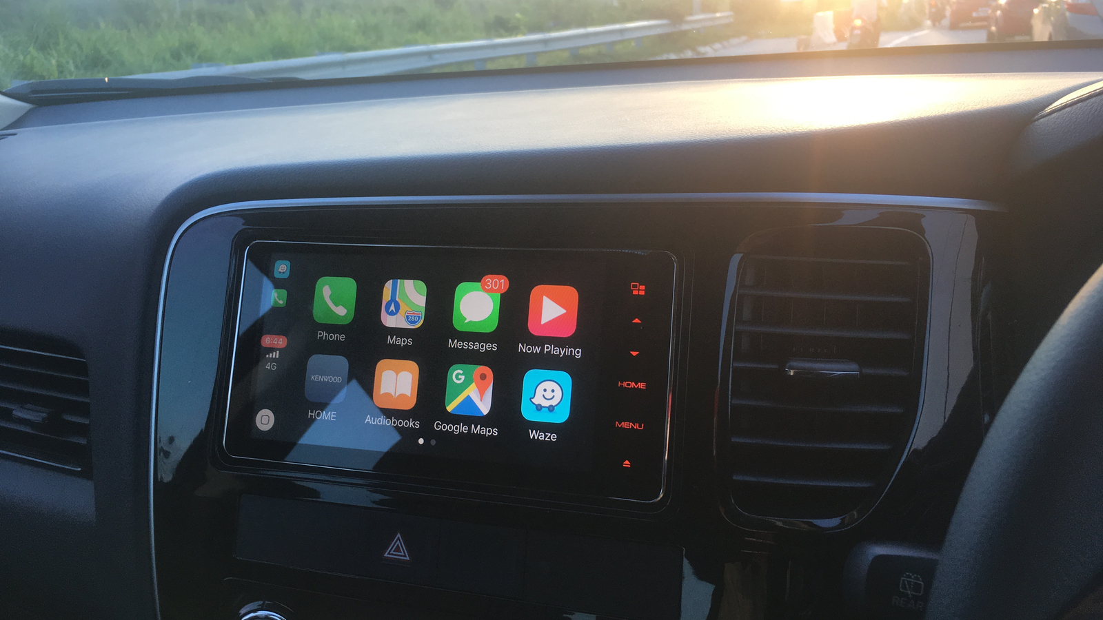 En voiture avec CarPlay, le système embarqué d'Apple