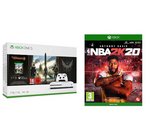 Black Friday Amazon : Xbox One S 1 To + Tom Clancy's The Division 2 & NBA 2K20 à 204,98€