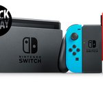Black Friday 2019 : Nintendo Switch avec Joy-Con rouge fluorescent et bleu néon à 275,99€