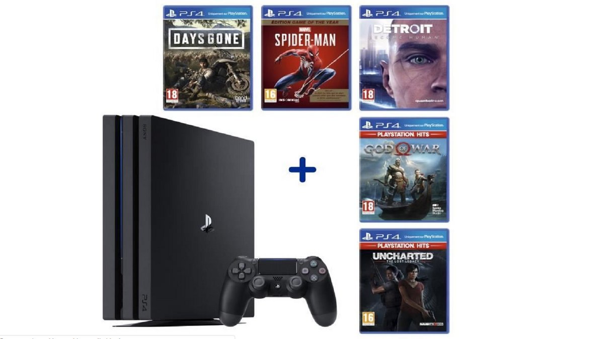 PS4 Pro BP Cdiscount