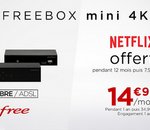 Bon plan Free : nouvelle vente privée sur la Freebox Mini 4K et Netflix