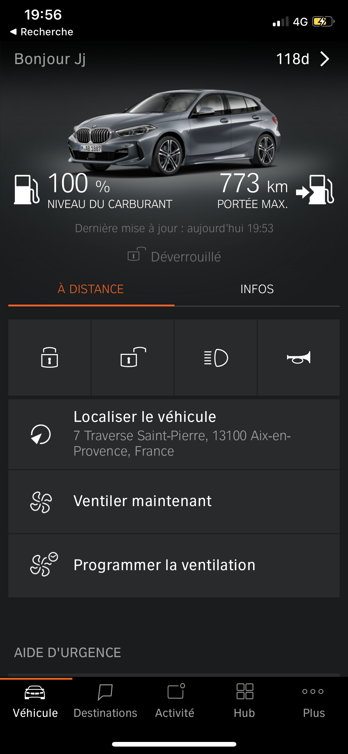 BMW app mobile