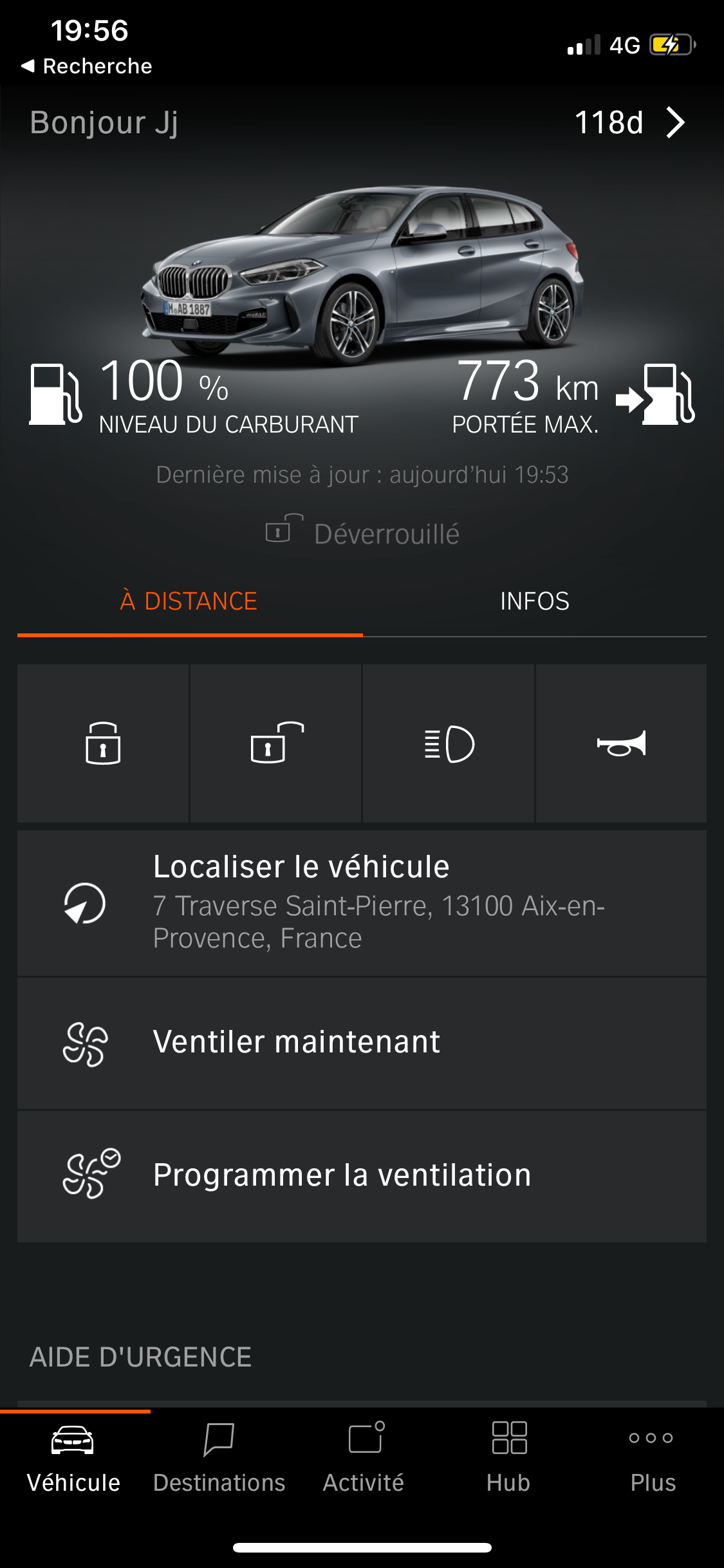 BMW app mobile