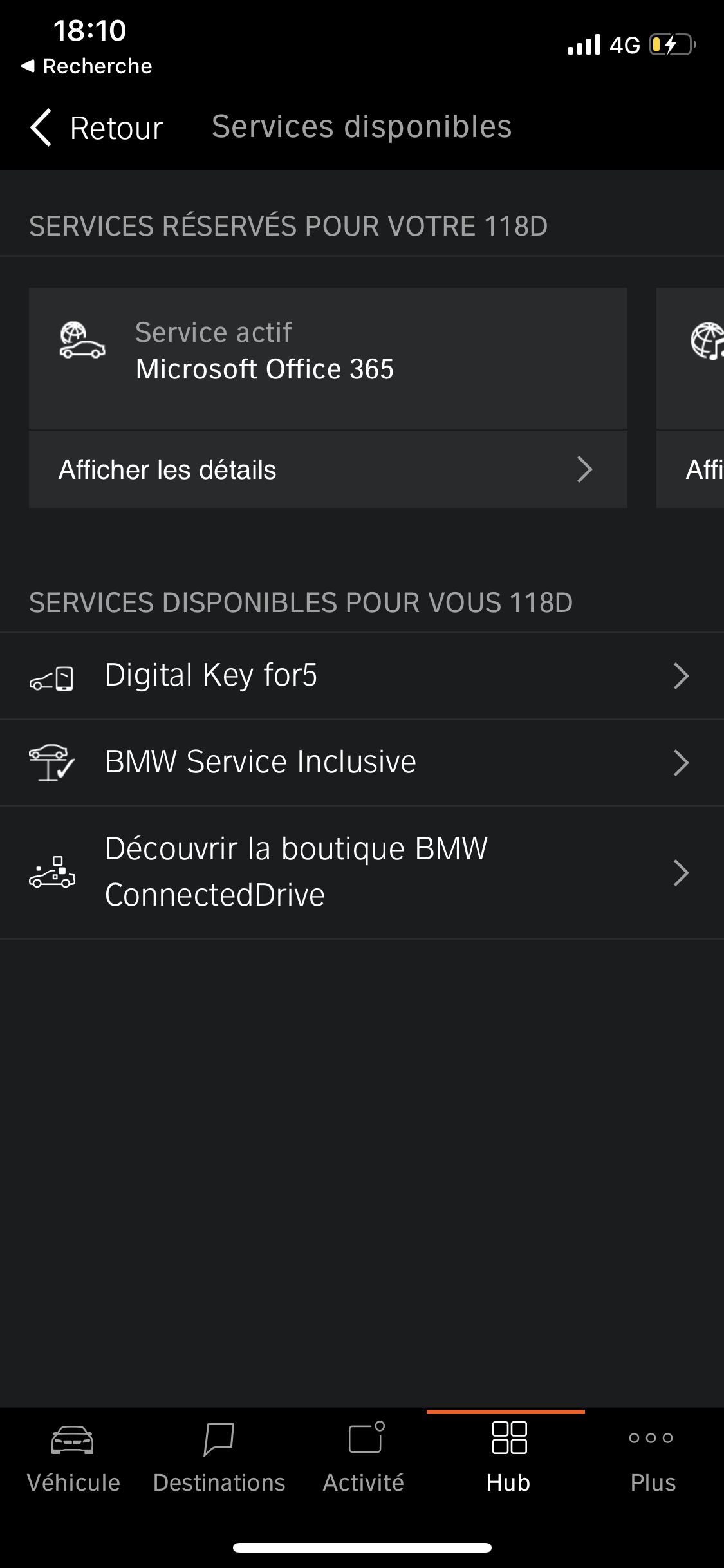 BMW app mobile