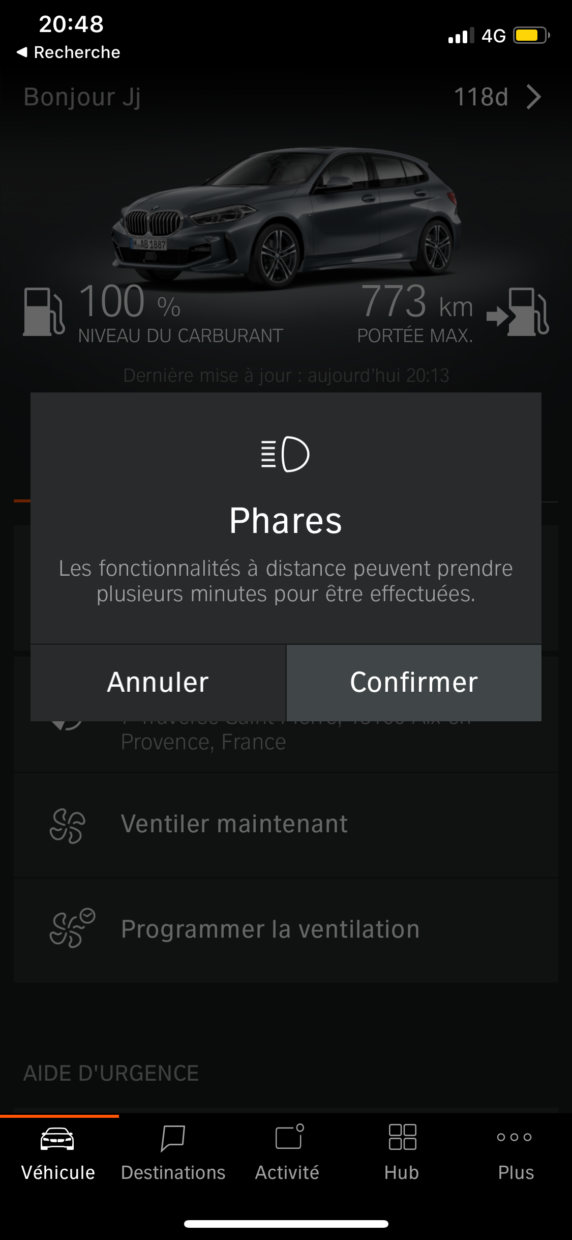 BMW app mobile