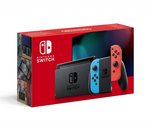 Idée cadeau de Noël : Nintendo Switch avec joy-con bleu et joy-con rouge à 269,99€ chez Rakuten