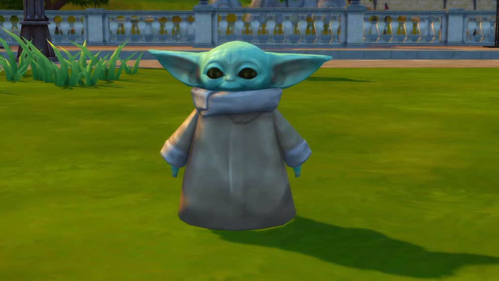 Star Wars Baby Yoda S Invite Dans Les Sims 4