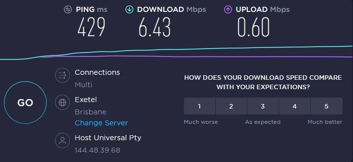 SpeedTest_Surfshark_Australia