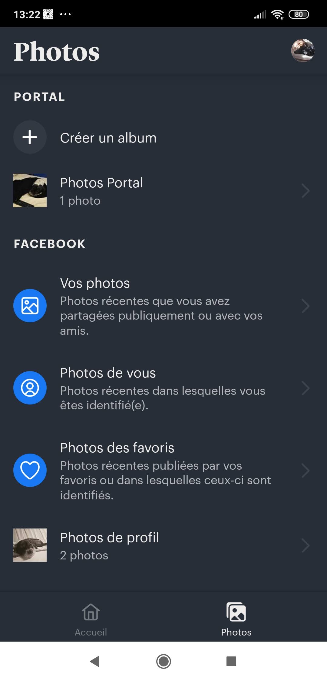 Facebook Portal - Application 2