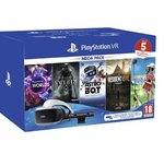 Mega pack PlayStation VR : Casque PS VR + 5 jeux dématérialisés à 219,99€