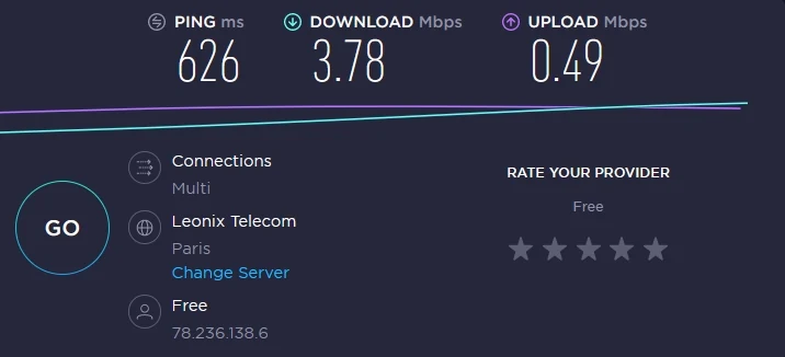 Speedtest_HMA_Japan