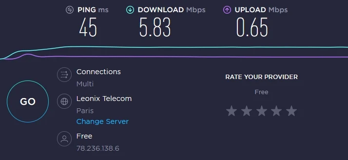 Speedtest Freedome 2019_Royaume Uni