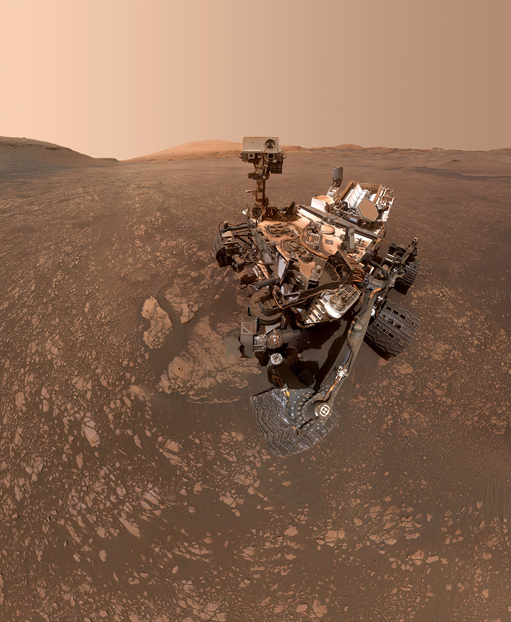 Curiosity selfie 2019 © NASA/JPL-Caltech