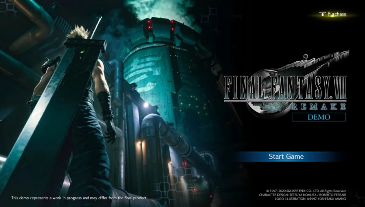 FF VII Demo