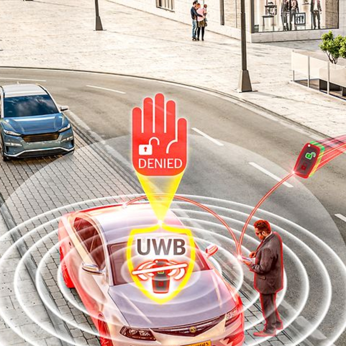 CES 2020 : Avec la technologie UWB de Continental, accédez à votre véhicule sans clé de contact