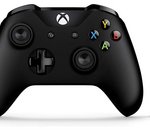 La manette Xbox One sans fil noir avec l'adaptateur à prix cassé