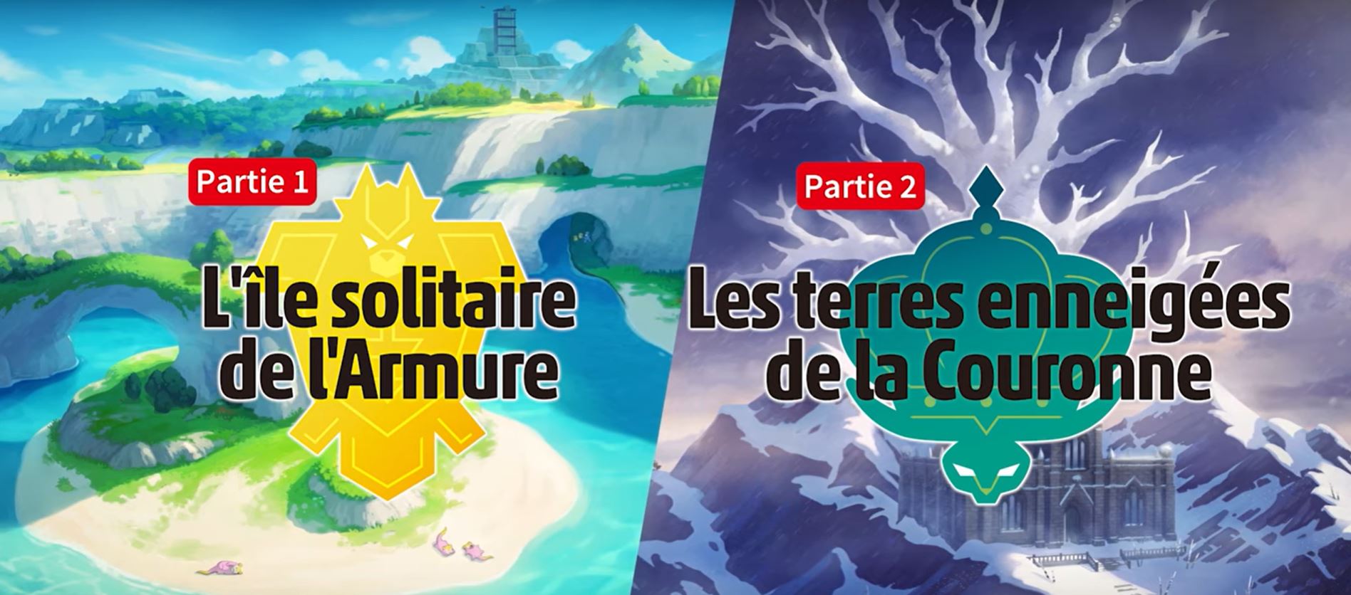 Nintendo annonce deux extensions payantes pour Pokémon Épée et Bouclier