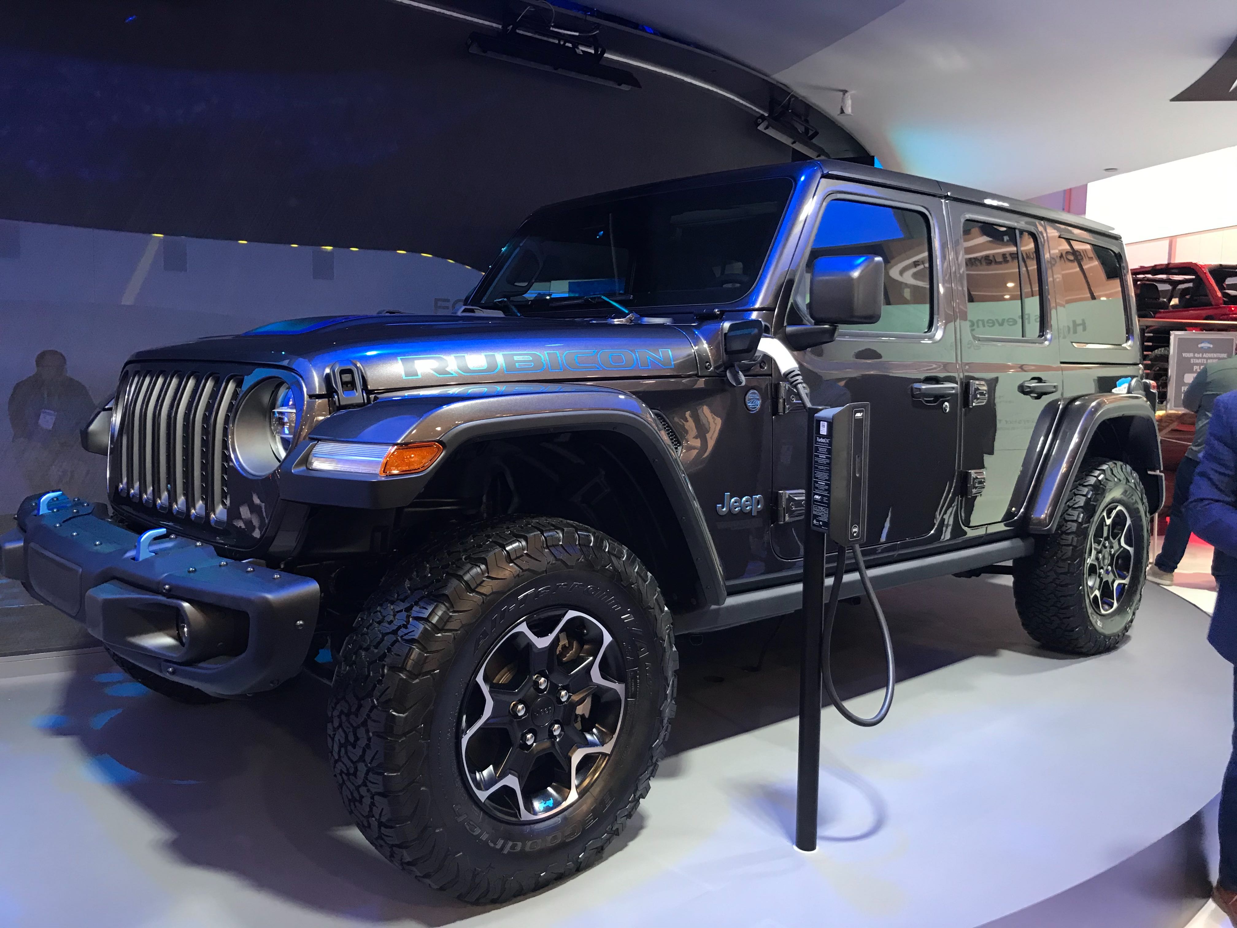 CES 2020 : Jeep a dévoilé son Wrangler 4xe hybride rechargeable