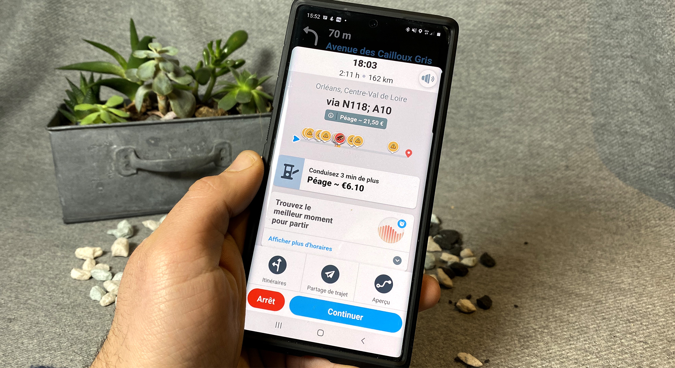 Waze indique le prix des péages et permet de faire des économies