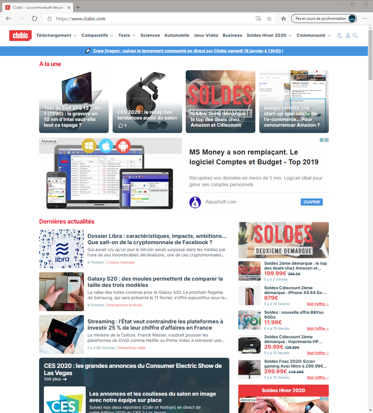 Microsoft Edge Chromium © Clubic.com