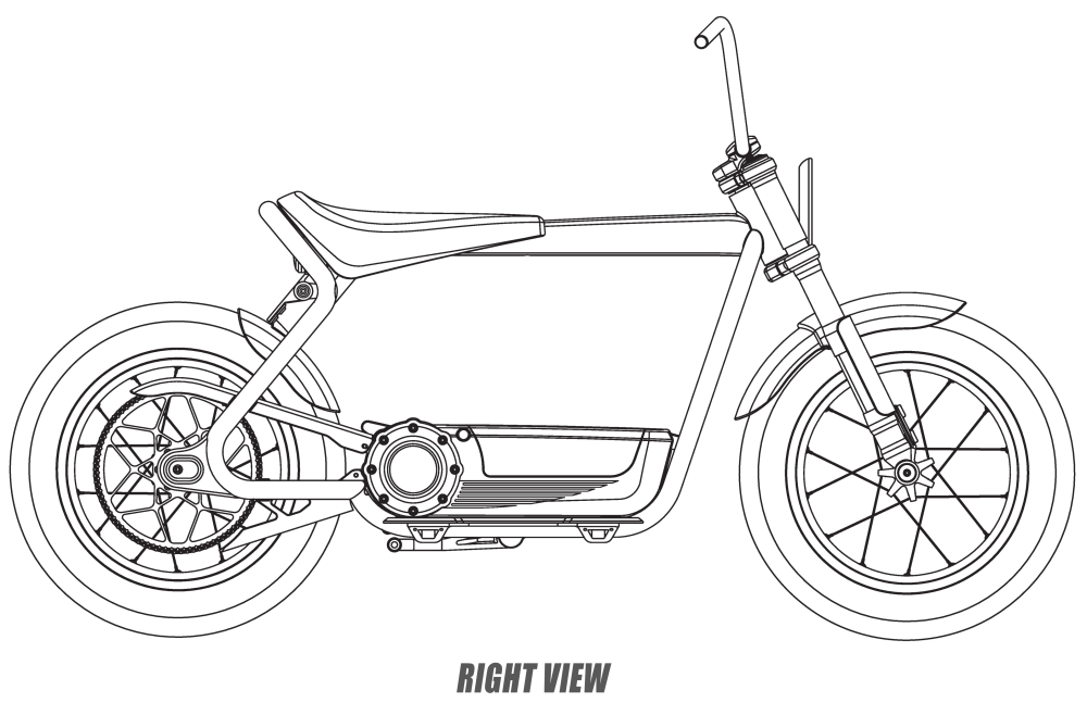 Le Futur Scooter Electrique Harley Davidson Se Montre En Photos Et En Dessins