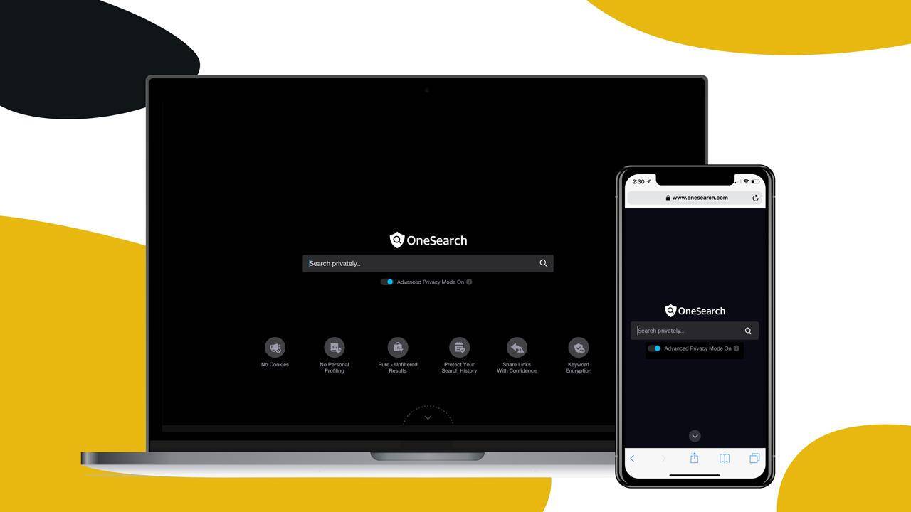OneSearch, le nouveau moteur centré sur la vie privée promet... qu'il respectera votre vie privée