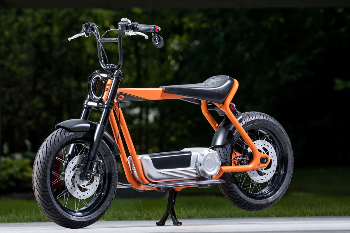 Le futur scooter électrique Harley-Davidson se montre en photos et en dessins