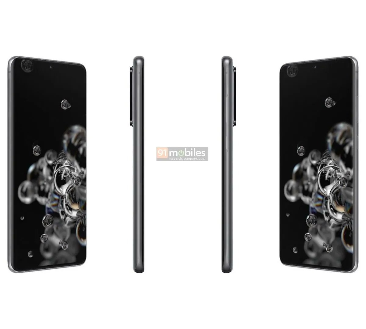 Il ne manquait que lui : le Galaxy S20 Ultra fuite également en images