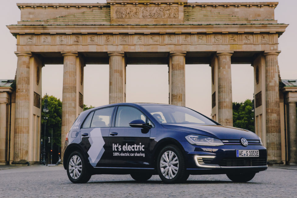 Le service d'autopartage de Volkswagen, WeShare, arrivera à Paris dans l'année