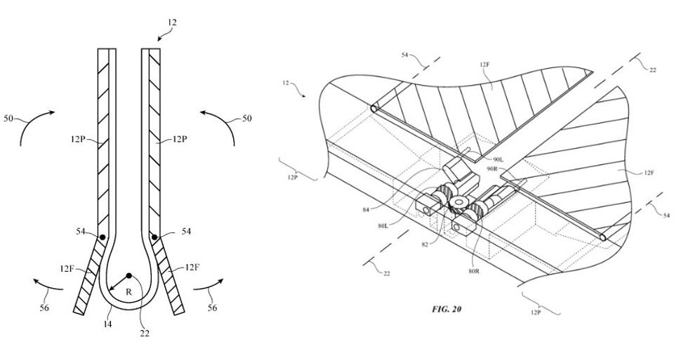 Brevet Apple écran pliable