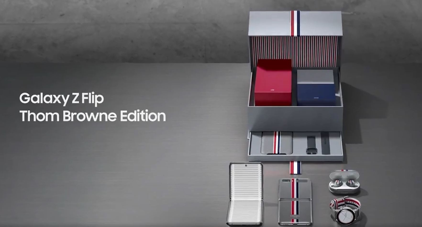 Le Galaxy Z Flip, vous le prendrez en Thom Browne Edition ?