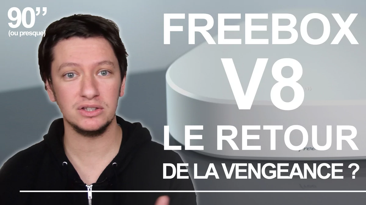90s ou presque Freebox V8