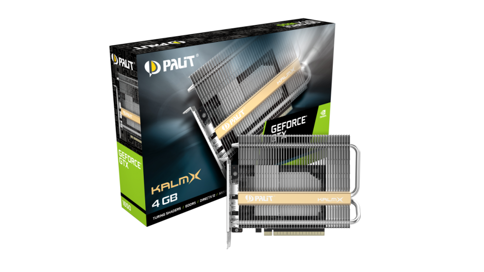 Les GTX 1650 passives se dévoilent enfin, d'abord chez le constructeur Palit