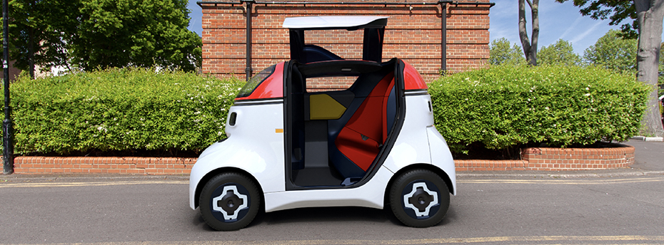 MOTIV, la (toute) petite voiture électrique et autonome signée Gordon Murray