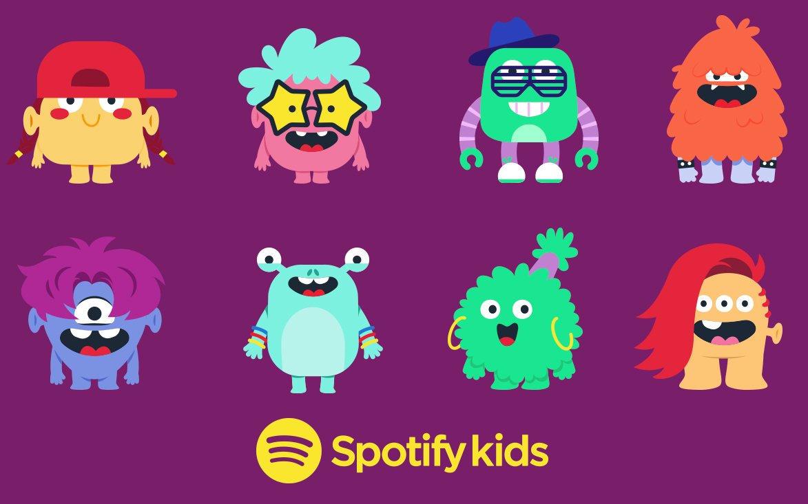 Spotify Kids disponible exclusivement pour les abonnés Premium Famille