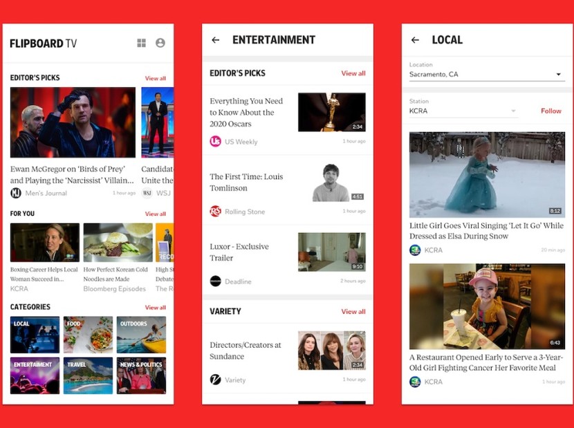 Flipboard lance un service de vidéo payant... réservé aux Galaxy S20