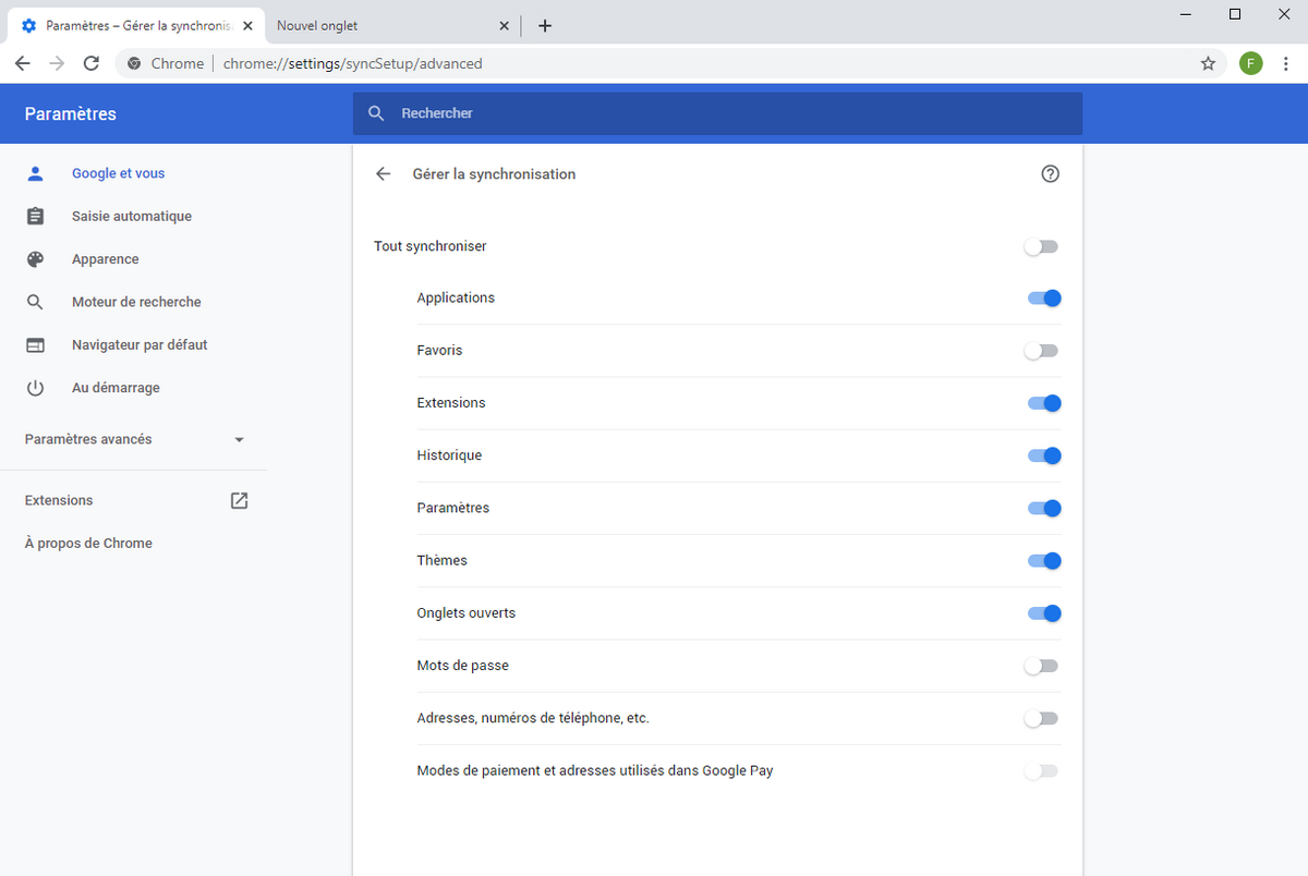 Comment synchroniser ses paramètres Google Chrome à son compte Google ? © clubic.com