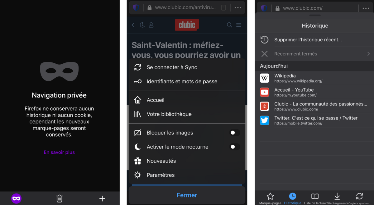 Firefox pour iOS