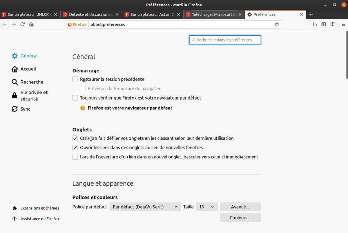 Mozilla Firefox 73