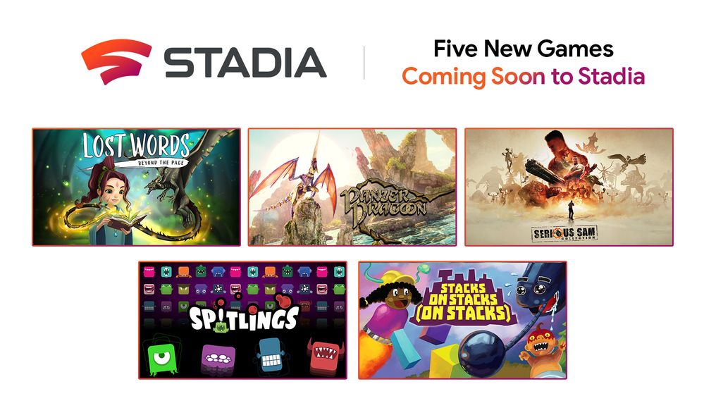 Stadia annonce (enfin !) 5 nouveaux jeux dans son catalogue