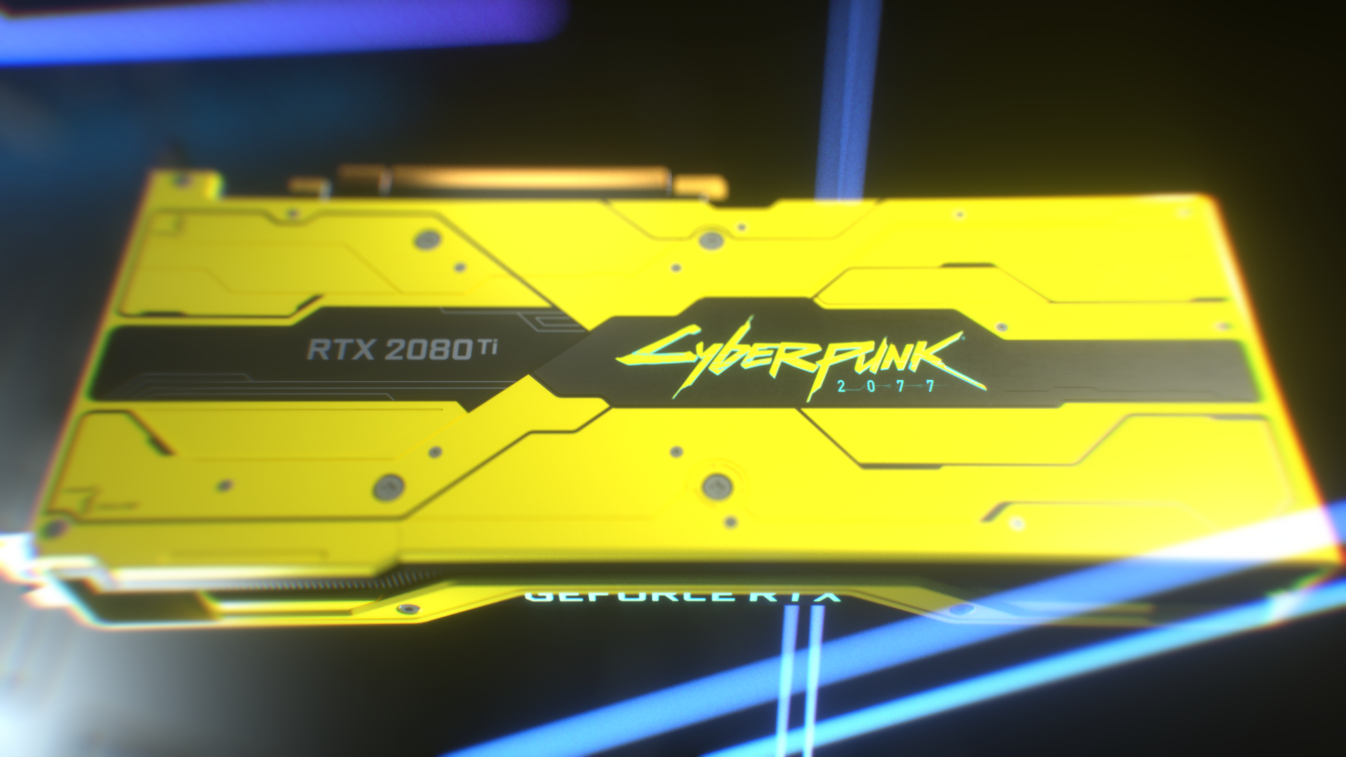 NVIDIA habille la GeForce RTX 2080 Ti aux couleurs de Cyberpunk 2077