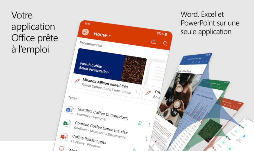 L'application Office de Microsoft est désormais disponible sur iOS (avec un mode sombre)