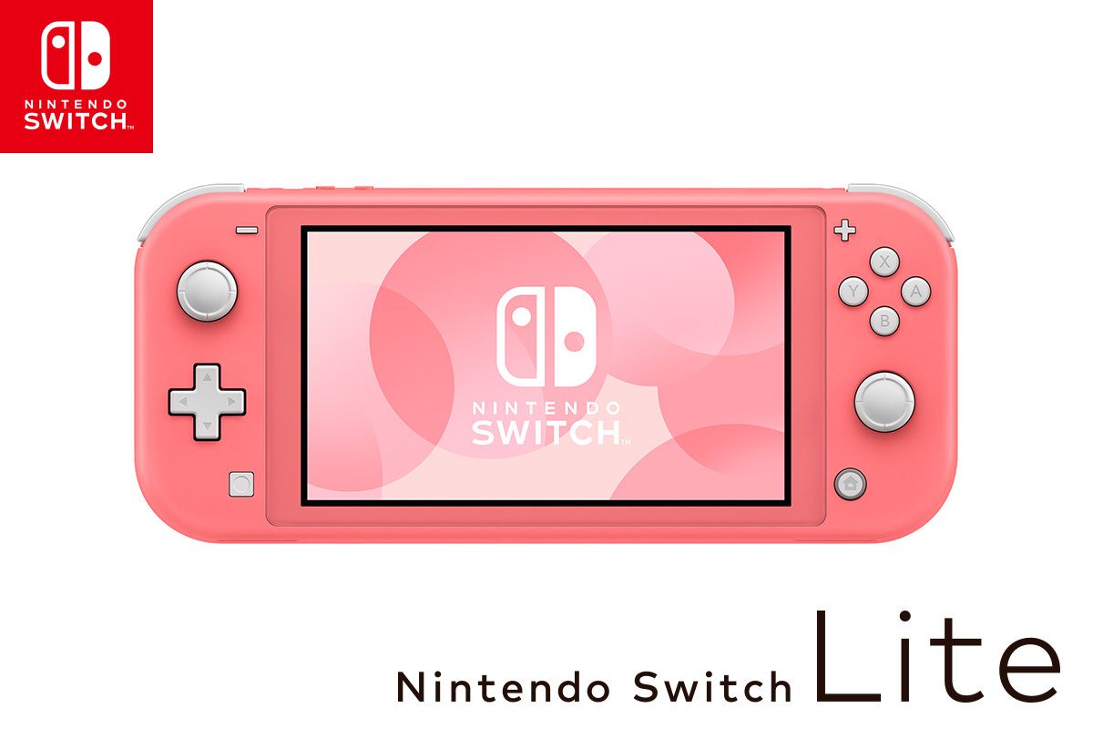 Une nouvelle Nintendo Switch Lite couleur corail arrive au Japon !
